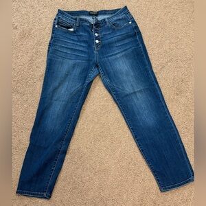 Judy Blue Button Fly Boyfriend